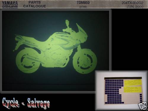 Yamaha tdm850 from spare - yamaha,