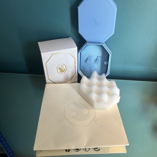 Swarovski blue empty box - swarovski,