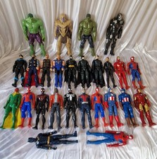 Vintage DC/Marvel Action 12 Inch Figures Rare Hasbro Spinmast +COMBINED POSTAGE+