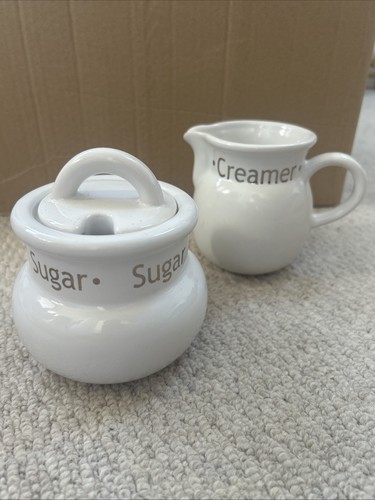 London pottery sugar bowl and - bowl,