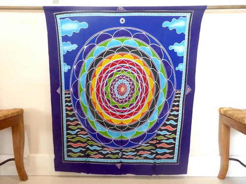Chakra meditation wall hanging - chakra,