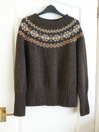 Toast fair isle wool - isle,