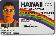 McLovin ID Card Fake - Funny