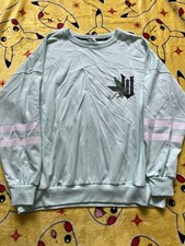 Wicked Women’s Pastel Green Jumper Sweater Pullover Size 8/10 UK