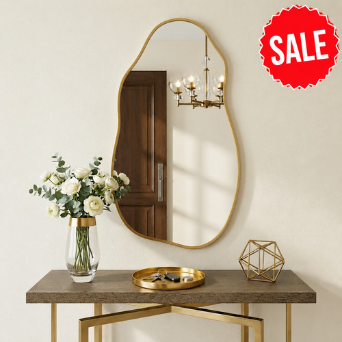 30x16 asymmetrical mirror - 30x16.5,