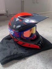 KTM Motocross Helmet With