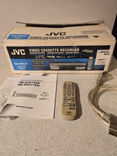 JVC HR-S5975EK Super VHS ET VCR Video Cassette Recorder Fully Working Boxed