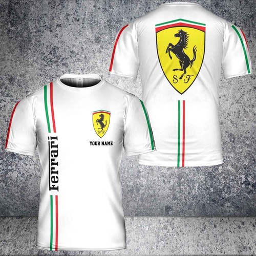 New custom name men ferrari - new,