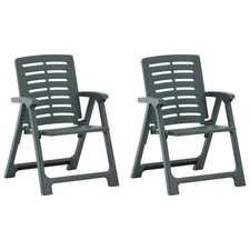 2 pcs Garden Chairs Folding