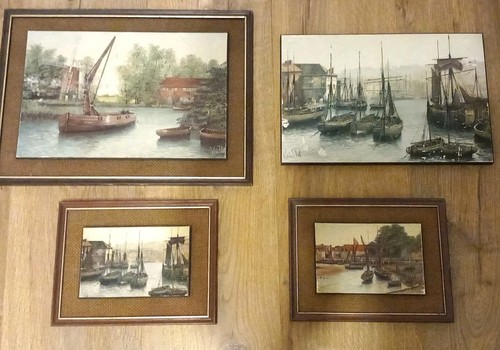 Vintage kevin platt framed - 4,