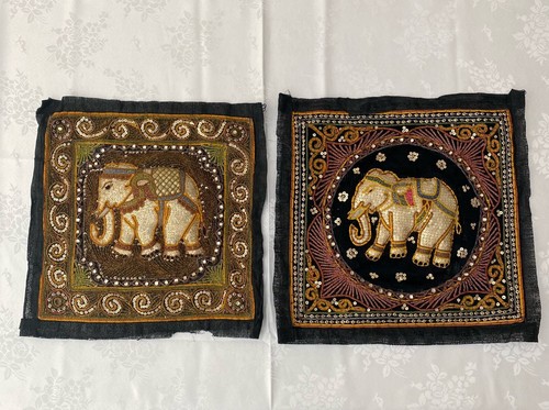 Pair thai burmese kalaga - of,