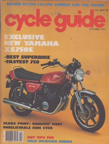 Cycle guide magazine october - cycle,