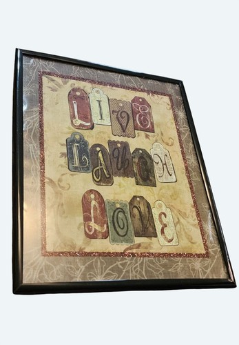 Live laugh love wall - laugh,