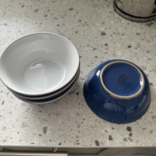 4x  Denby Imperial Blue 16.5cm