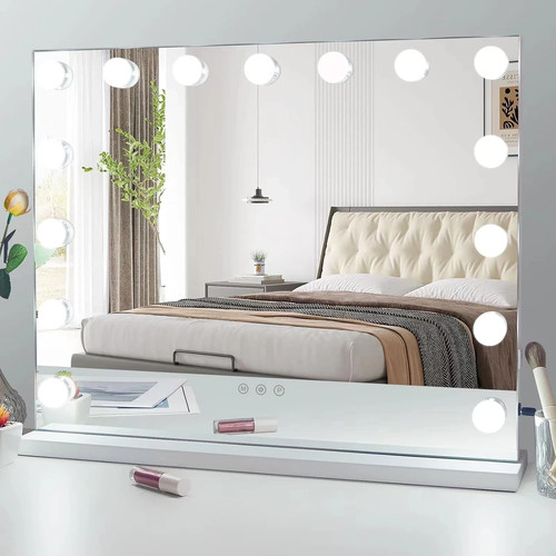 Hollywood large makeup mirror - large,