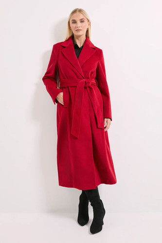 Wallis red coat womens - red,