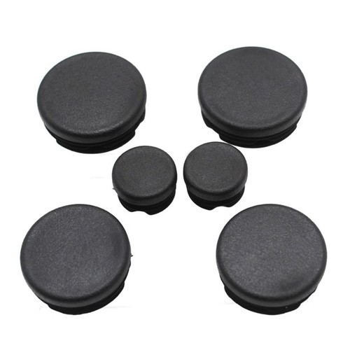 Motorcycle frame hole cover - hole,