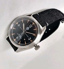 NH35 RailMan Watch Stainless Steel Sapphire Crystal AR 50m Modern Classic