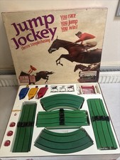 Vintage 1960s Jump Jockey JJ300 Electronic Horse Racing Game Complete Boxed
