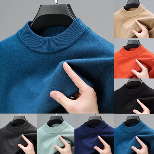 Men half turtleneck - turtleneck, knitwear