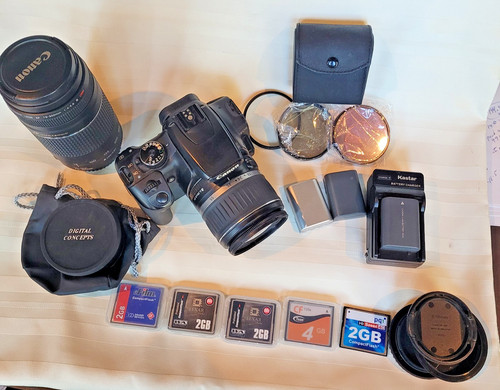 Canon eos rebel - xti,, 18-55mm