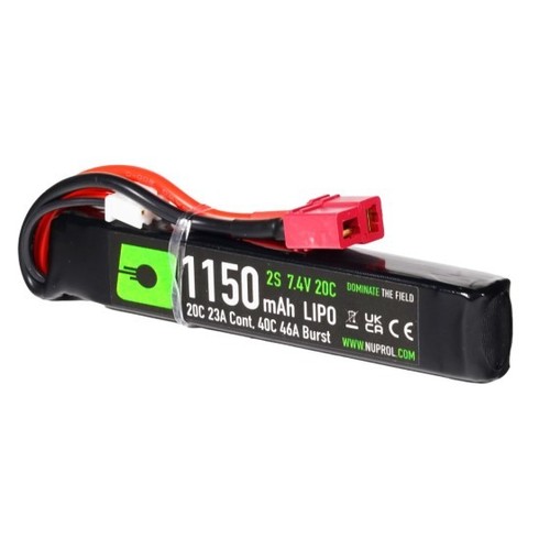 Lipo battery 1150mah 20c - 7.4v,