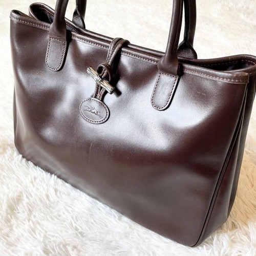 Longchamp roseau brown leather - roseau,