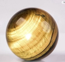 Tigers Eye Crystal Ball Stone