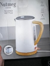 Nutmeg Kettle 1.7L White With