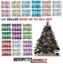 24pcs Christmas Baubles 3.8cm
