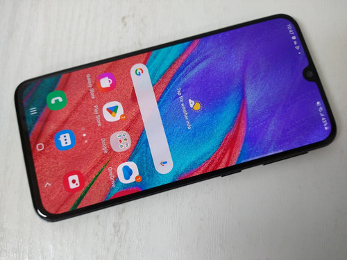 Samsung galaxy a40 black - galaxy,