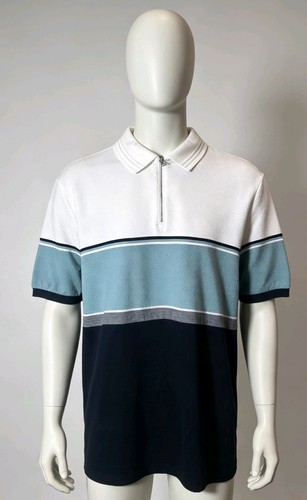 Tesco mens polo zip t - mens,