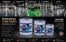 Floor paint garage - , warehouse