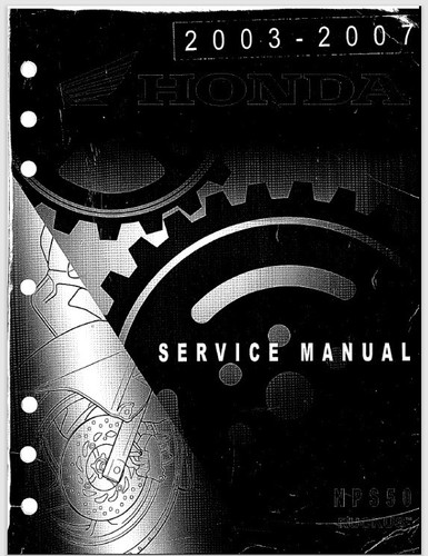 2003 2007 honda - honda, nps50