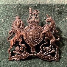 WW1 General Service Corps Cap Badge KC Bronze 50mm 2 X BLADES  AD58