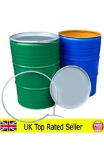 210 Litre 45 Gallon Steel Oil