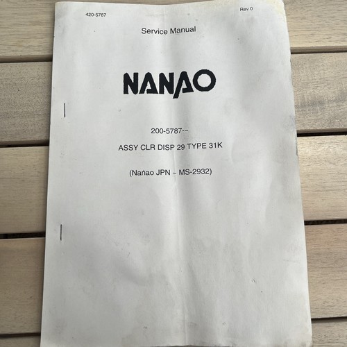 Nanao 31k monitor arcade - 31k,