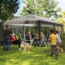 Garden large gazebo - garden,