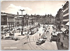 Vintage Zurich Bahnhofplatz