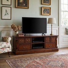 Mahogany wide screen unit - wide,