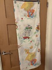 Vintage Sesame Street Twin Flat Sheet..
