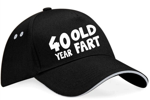 Year old fart baseball cap - year,