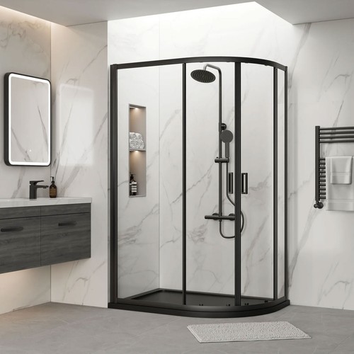 Bathroom offset quadrant - offset,