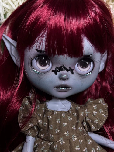 Blythe doll custom - doll,