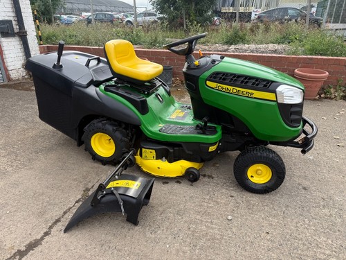 John deere x166r - john, on