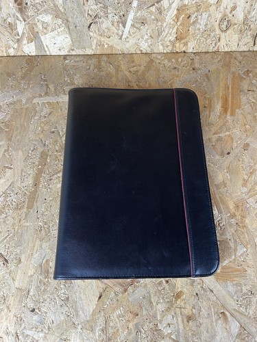 Faux leather document wallet - faux,