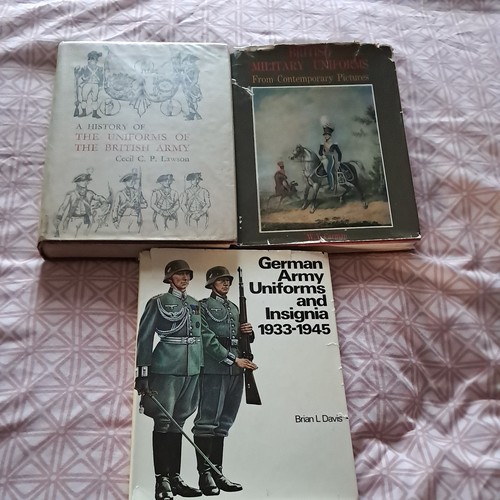 Military uniforms books job - uniforms,