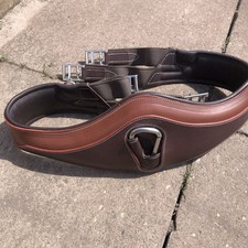 NEW DEVOUCOUX LEATHER GIRTH