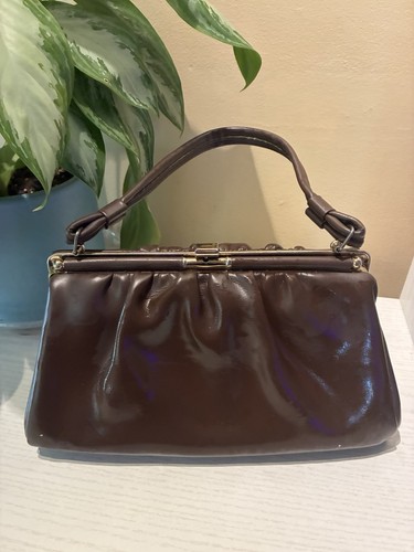 Vintage handbag with - vintage,