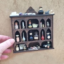 Dolls House Apothecary Wall